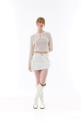 KORI TUBE TOP BOLERO SET / IVORY