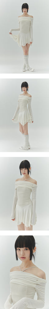 ROSIE NYMPH DRESS cream