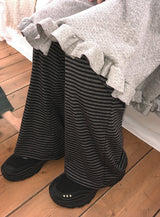 Rayuni Stripe Bootcut Banding Pants