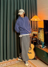 Pigment Cropped Hoodie 6COLOR