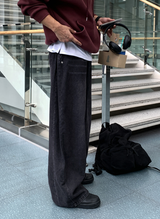 Warners 3003 Daily Side Snap Wide Banding Denim Pants