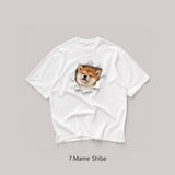 [A-T0301] アンニョンドッグ半袖Tシャツ (7タイプ)