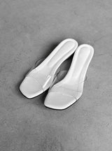 1208 トランスペアレントウェッジヒール (4cm)
