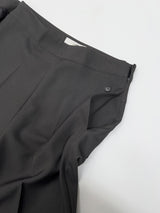 Scone Unbalanced Wrap Wide Slacks
