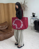 Torun Lettering Big Shoulder Bag