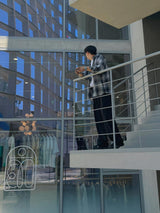 2 Low String Check Shirt (3color)