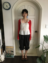 Neige frill harem pants (2color)