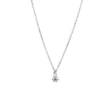 fluffy flower necklace