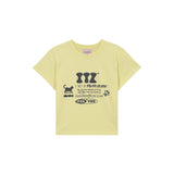 ITZ オフィシャルロゴクロップTシャツ　イエロー