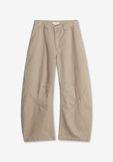 OA Dot Curved Wide Pants