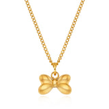 bubble butterfly necklace