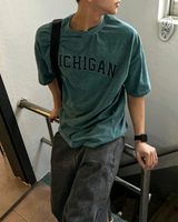 ウォッシュドミシガン半袖Tシャツ