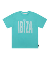 IBIZA ラインストーンTシャツ (ミント) F26QB401