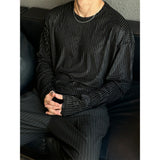 [UNISEX] Velvet stripe long sleeves (3color)