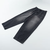 LMN Forten Teen Brush Balloon Denim Pants (2 colors)