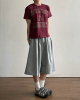 Koi Slub Crop Printed Short Sleeve T-Shirt 3C