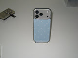 shining blue case (silver epoxy)