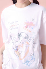 エンジェルリング Tシャツ[Ivory]