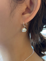 Silver bell earring (silver)