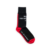 Line Logo Socks Black
