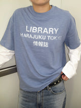 レイヤード ロングスリーブ Tシャツ (5 Colors)