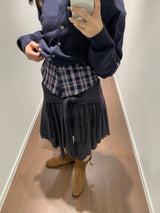 Twisted Robe Skirt (3color)