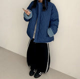 Theo Side Track Line Balloon Training Wide Pants
