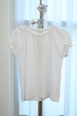 フリル パフ Tシャツ (Ivory)