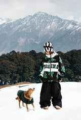 3D TRIPPY RB HOODED JACKET BLACK