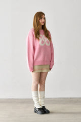 OIL BRIDGE SUEDE SKIRT IVORY