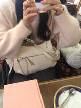 ベルティドリボンバッグ_クリーム