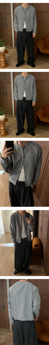 [F/W] Steady stripe two tuck wide pants(2color)