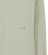 Mock Neck Tee / Mint Grey