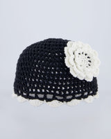 【MADE】Doyoubi Dimanche PeppoBBeBBo ニットビーニー[Black/White]