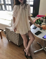 シャフランスリボンカンカンミニsk