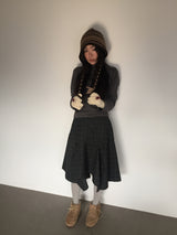 Polka Dot Turtleneck Long Sleeve (5color)