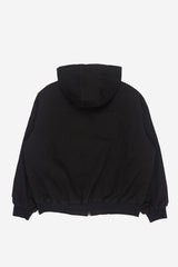 Bluff incision bio hooded zip-up jumper