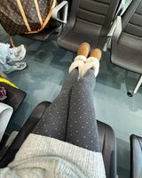 dotted socks stocking leggings