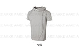 カーブ フーデッド ハーフ Tシャツ