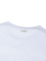 フリル カンカンTシャツ(WHITE)