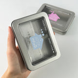 House Silver Mini Tin Case(Blue)