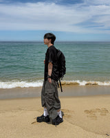Shuren Shirring Cargo Bermuda Pants