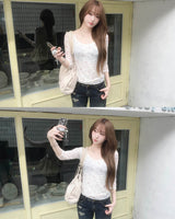 Jasmine lace T