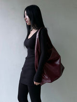 ショルダーバッグ(burgundy)