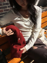 Bonf Cashmere Pocket Cardigan