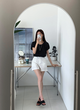 Weekly Wrinkle Shirring Blouse / 2 colors