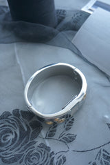 gold hole bangle watch