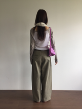 [SET]ミュート カーブドパンツ ＋ ベルト