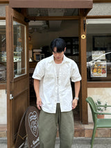 Cozy western cotton short sleeve shirt