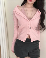du deep cozy halter sleeveless top